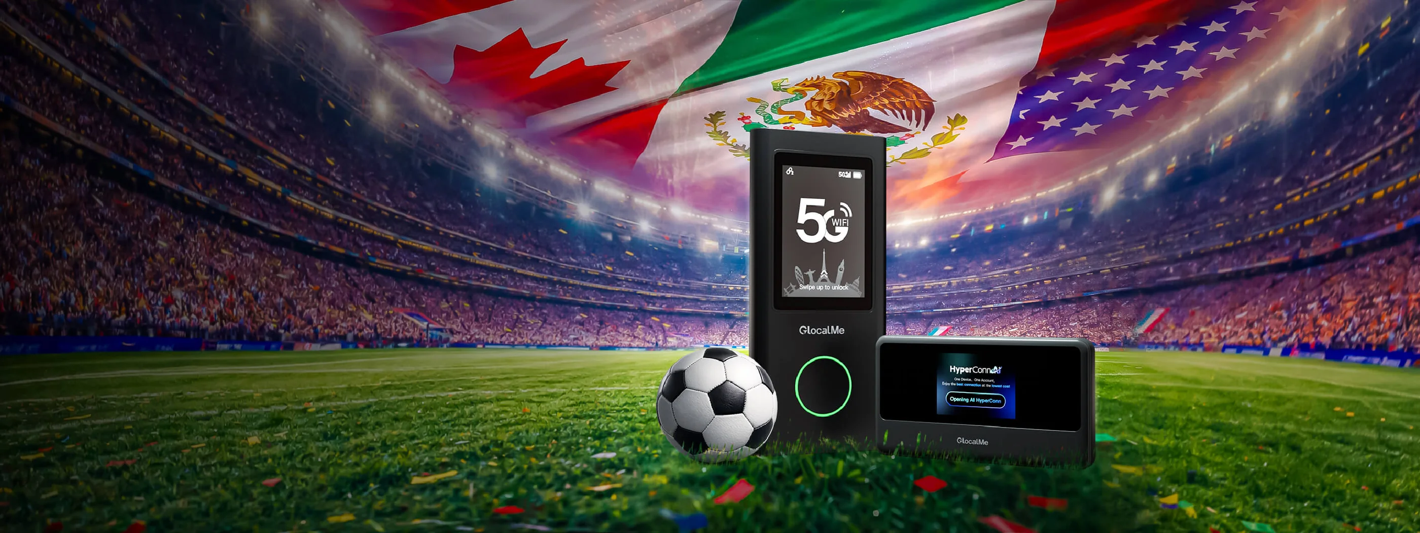 Global Connectivity Without Limits